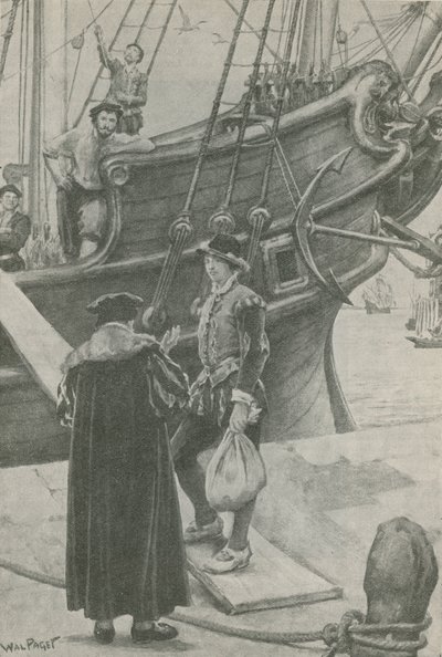 Young Martin Sets Out on His Adventures by Walter Stanley Paget